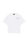 We11 Done Logo-print Oversized T-shirt In White