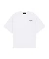 We11 Done Logo-print Oversized T-shirt In White