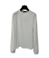 We11 Done Long Sleeve Round Neck T-shirt In Gray