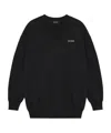 We11 Done Long Sleeve Sweatshirt In Black