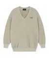 We11 Done Long Sleeve Sweatshirt In Nude