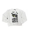 We11 Done Long Sleeve Sweatshirt In White