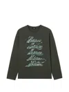 We11 Done Long-sleeve T-shirt In Green