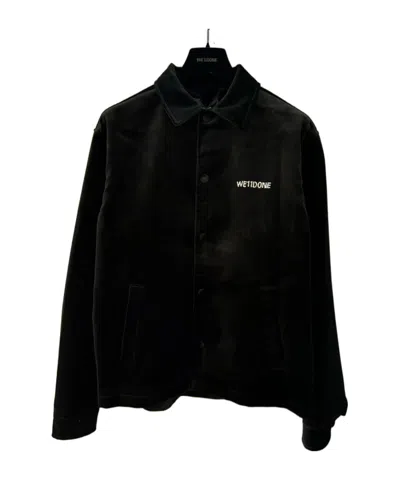 We11 Done Long-sleeved Casual Jacket In Black