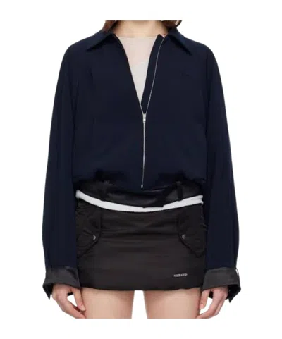 WE11 DONE LONG-SLEEVED CASUAL JACKET