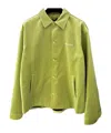 We11 Done Long-sleeved Casual Jacket In Green