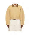 We11 Done Long-sleeved Casual Jacket In Neutral