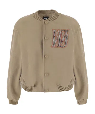 WE11 DONE WE11DONE LOGO EMBROIDERED JACKET