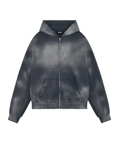 We11 Done Long-sleeved Hoodie In Black
