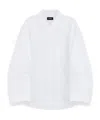 We11 Done Long-sleeved Shirt In White