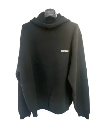 We11 Done Long-sleeved Sweater In Black