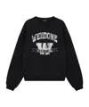 We11 Done Long-sleeved Sweatshirt In Black