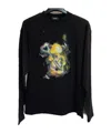 We11 Done Long-sleeved T-shirt In Black