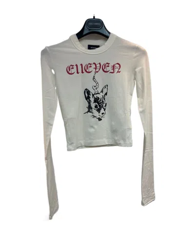 We11 Done Long-sleeved T-shirt In Gray