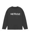 We11 Done Long-sleeved T-shirt In Black