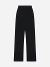 WE11 DONE LOOSE-FIT COTTON TROUSERS