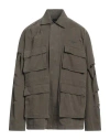 We11 Done Man Jacket Military Green Size L Cotton In Green