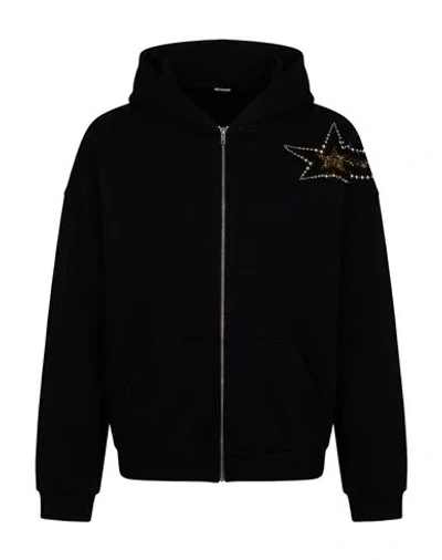 We11 Done Man Sweatshirt Black Size Xs Cotton