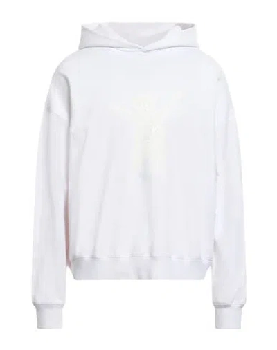 We11 Done Man Sweatshirt White Size Xl Cotton