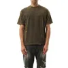We11 Done Men's Piercing Detail T-shirt In Charcoal