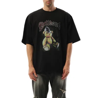 WE11 DONE MEN'S PUNK TEDDY T-SHIRT