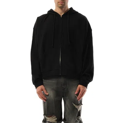 WE11 DONE MEN'S TWIN ALL AROUND HOODIE ZIP-UP