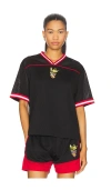 We11 Done Mesh Track T-shirt In Black