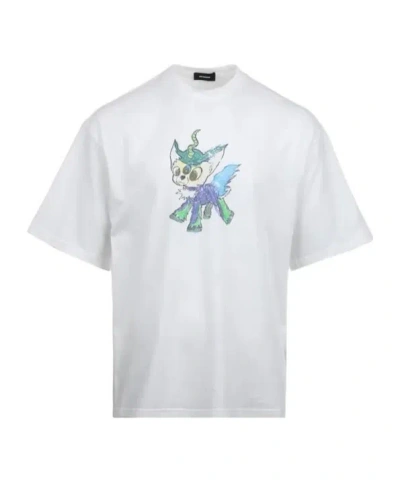 WE11 DONE MONSTER DRAWING T-SHIRT