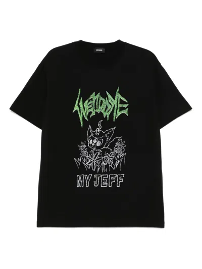 We11 Done Monster Pony T-shirt In Black