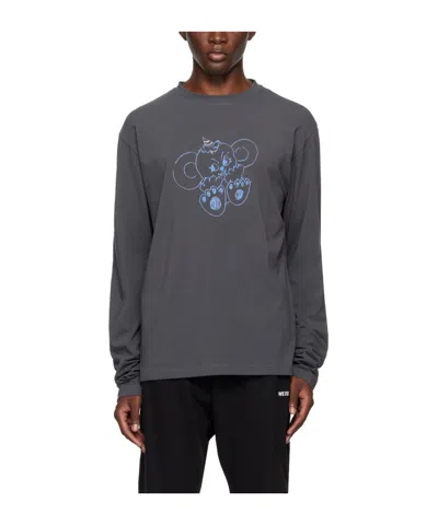 WE11 DONE MONSTER LONG SLEEVE T-SHIRT