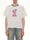 We11 Done Off-white Monster T-shirt In White