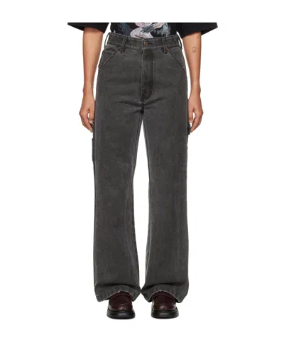 We11 Done Multi-pocket Jeans In Black