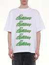 We11 Done Multi-logo T-shirt In White