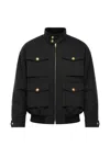 We11 Done Multi-pocket Utility Jacket In Black