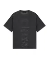 We11 Done Muti Logo T-shirt In Black