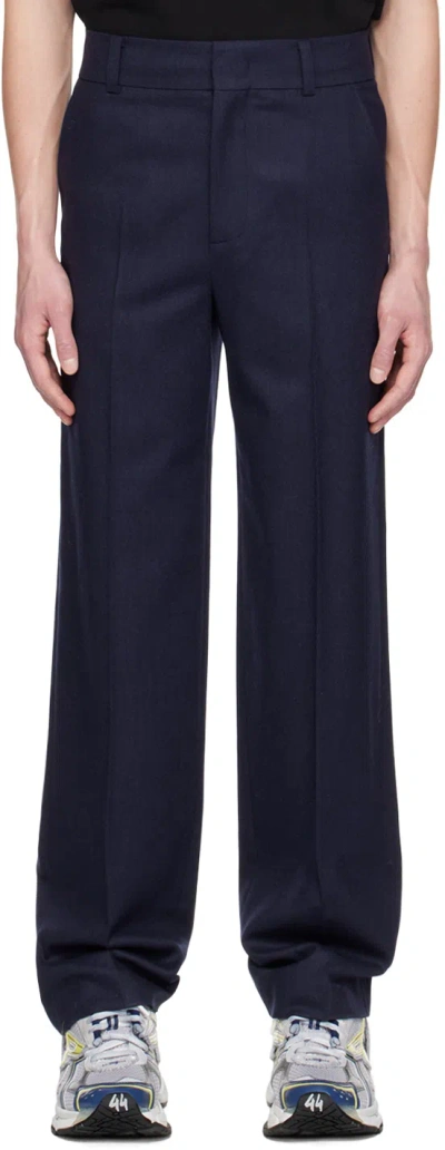We11 Done Navy Melina Trousers
