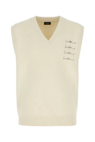 We11 Done Off White Logo-embellished Vest