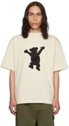 We11 Done Off-white Printed T-shirt In Ivory