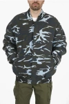 We11 Done Oversized Camouflage Bomber