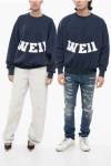 We11 Done Oversized Cotton Old School Crew-neck Unisex Sweatshirt