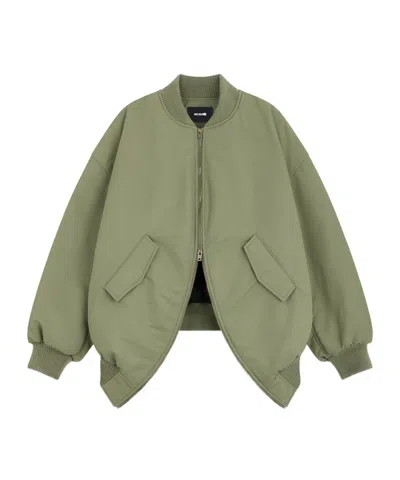 We11 Done Padded Zipped Bomber Jacket
