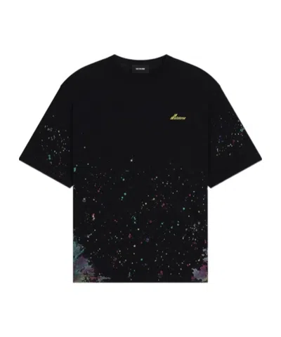 WE11 DONE PAINT-SPLATTER COTTON T-SHIRT