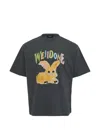 We11 Done Painted Rabbit T-shirt In Black