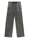 We11 Done Patch-pockets Track Pants In Gray