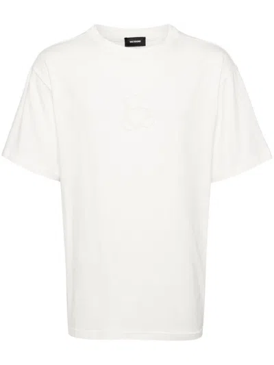 We11 Done Pearl Bear T-shirt In Weiss