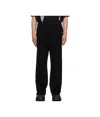 We11 Done Piercing Sweatpants In Black