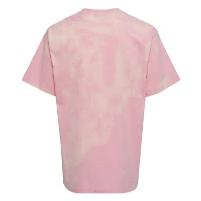 We11 Done Pink Washed Paint T-shirt