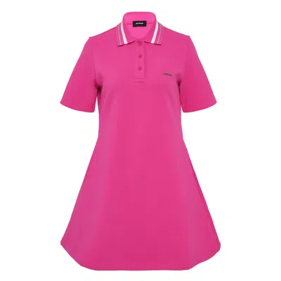 We11 Done Pink Womens Short Sleeved Polo