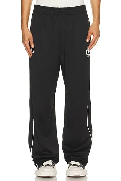We11 Done Piping Track Pants In Black