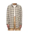 We11 Done Plaid Shirt In Nude